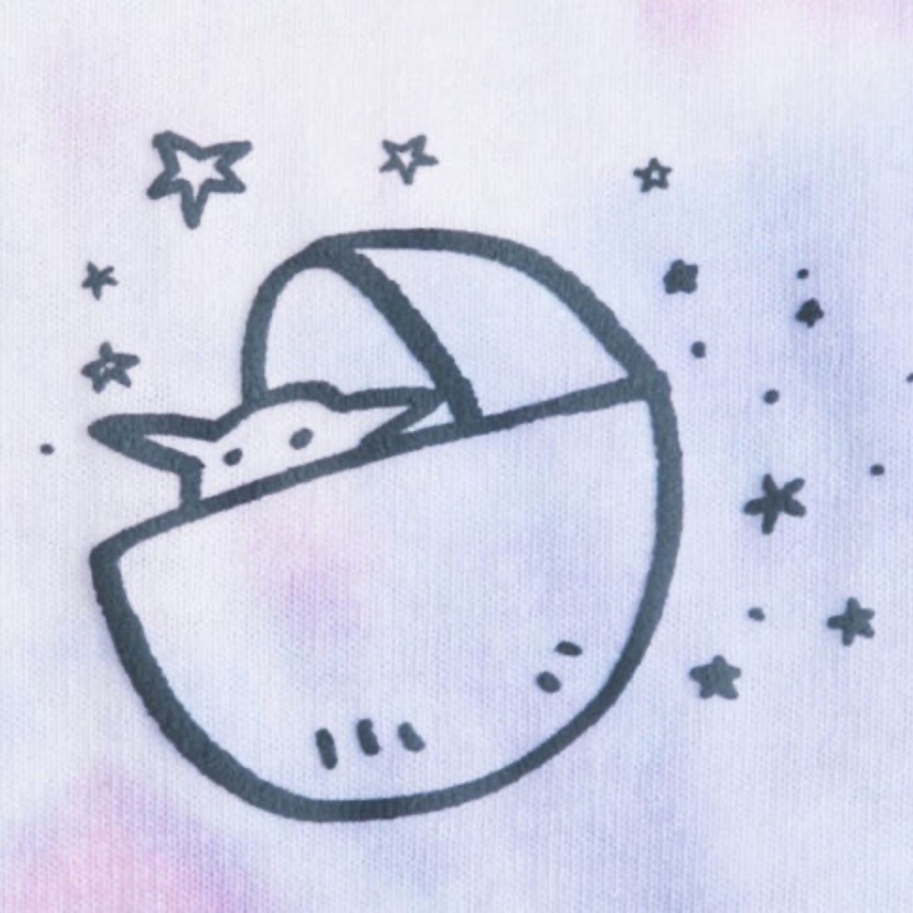 Disney Star Wars The Mandalorian Grogu Tie Dye Spirit Jersey Adult - NEW IN HAND - Picture 4 of 4